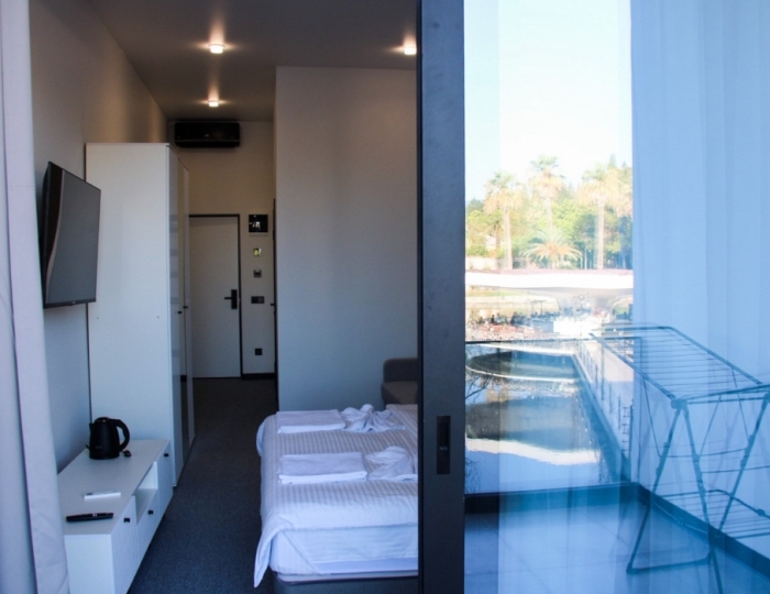 2-местное делюкс с балк.( вид на море и озеро) - Отель Azanta / Азанта Новый Афон