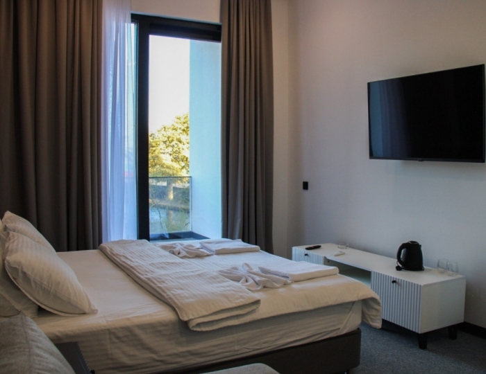 2-местное делюкс с балк.( вид на море и озеро) - Отель Azanta / Азанта Новый Афон