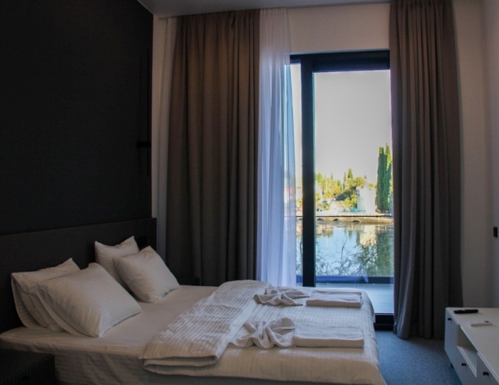 2-местное делюкс c балк. (вид на парк и море) - Отель Azanta / Азанта Новый Афон